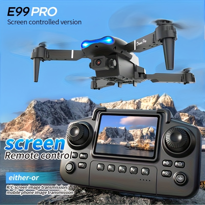Drone Controller Screen - E99 PRO MAX Foldable Drone with