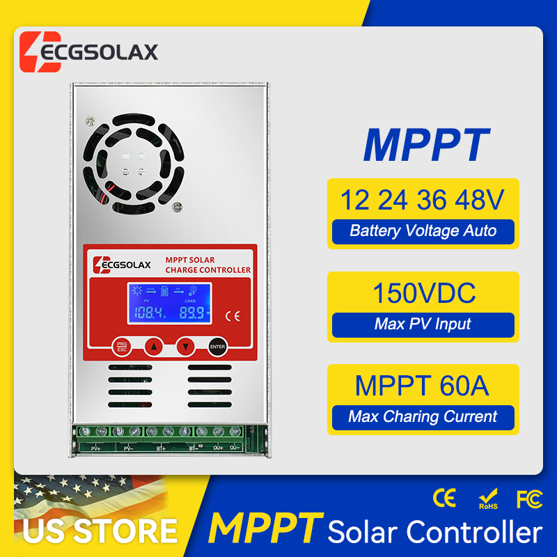 ECGSOLAX 60A MPPT Solar Charge - огляд і ціна Drone Solar Charger