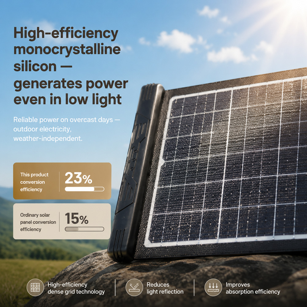 40W 18V Foldable Solar Panel w - огляд і ціна Drone Solar Charger