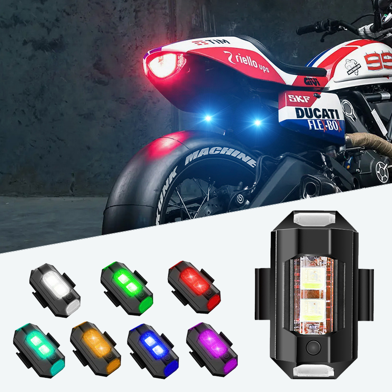 4x Remote LED RGB Anti-collisi - огляд і ціна Drone Strobe Light