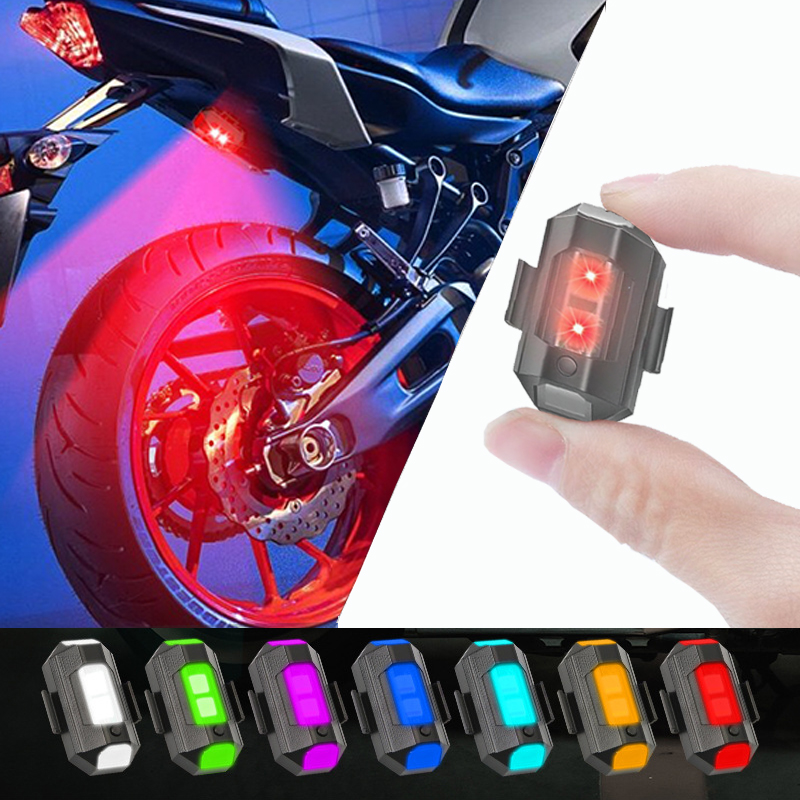 4x Remote LED RGB Anti-collisi - огляд і ціна Drone Strobe Light