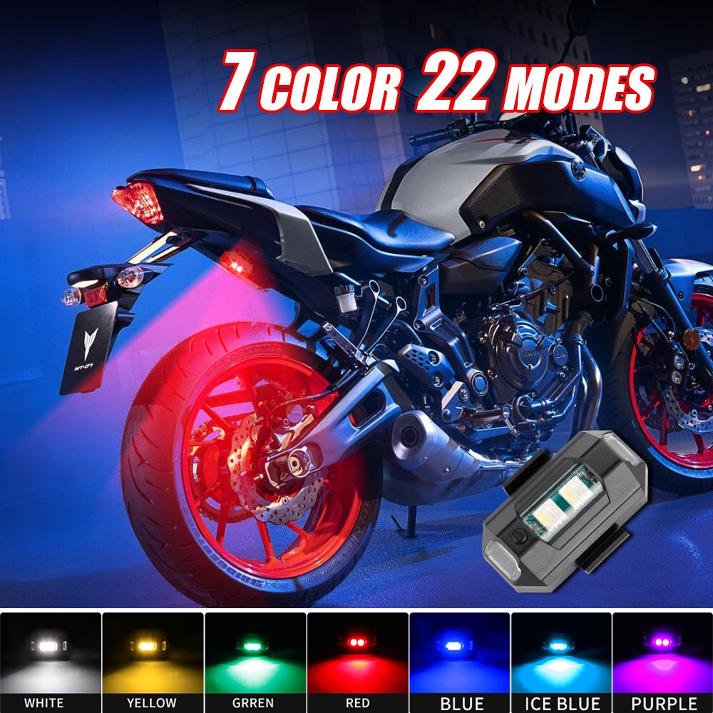 4x Remote LED RGB Anti-collisi - огляд і ціна Drone Strobe Light